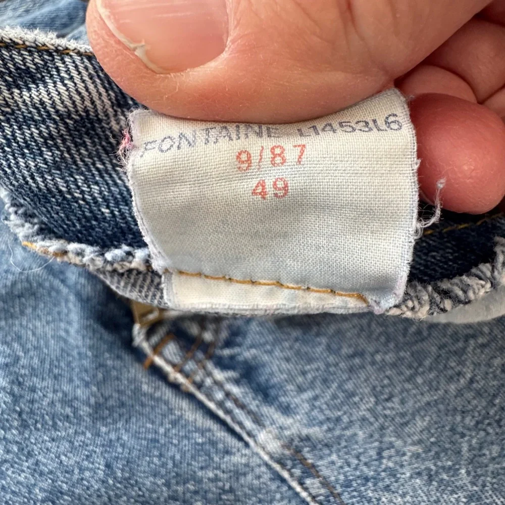 Vintage‎ Pepe Safety Service High Rise Jeans Size 30